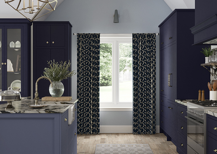 Orla Kiely Jumbo Linear Stem, Whale - Made to Measure Curtains - Image 3